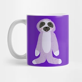 Purple Cute Sloth Mug